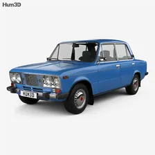 VAZ Lada 2106 2006 3D model
