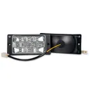 Противотуманные фары светодиодные (10LED) AVS PF-174L (12V 55A H3 LADA 2110-2112) 2шт белый