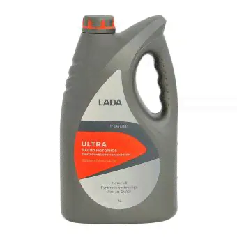 Масло моторное LADA ULTRA 5W40 синтетика 4 л 88888L05400400