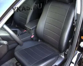 АВТОЧЕХЛЫ Экокожа Lada 4х4 (Нива) 3двер. черный-серый