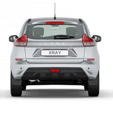 Бампер задний ОРИГИНАЛ в цвет для ЛАДА Xray (Lada Xray)