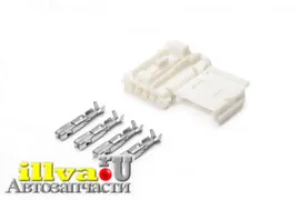 Разъем 4-х контактный к датчику педали тормоза - Lada Vesta Cargen AX6444S, 98817-1040