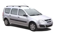 Рейлинги для LADA LARGUS 2012-н.в. черные