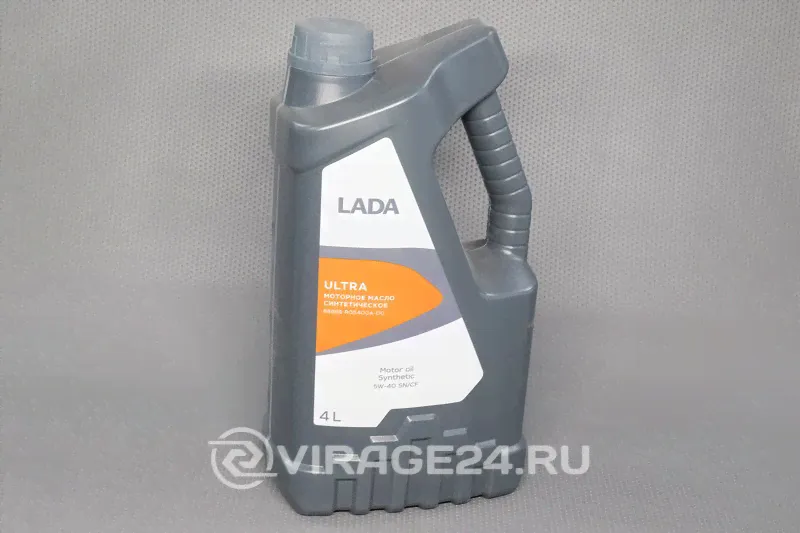 Масло моторное ULTRA (Роснефть) 5W40 SN/CF (4л) синтетика 88888-R054004, LADA-0