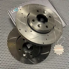 LECAR000080302 LECAR Комплект дисков переднего тормоза для LADA Vesta и Lada X-Ray (перфорация + насечка)