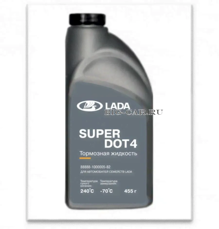 88888100000582 LADA Тормозная жидкость 0,5 кг. (SUPER DOT 4)