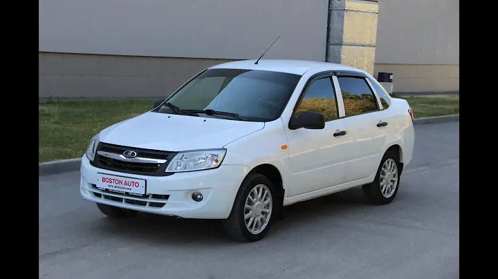 Lada Granta, 2013 1.6 MT (87 л.с.) Экспресс обзор от Федора Седова, Автосалон Boston