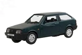 Автомобиль Welly Lada 2108 1:34-39 зеленый 42377