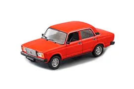 VAZ 2107 LADA 1982 / ВАЗ 2107 ЖИГУЛИ КРАСНЫЙ (АВТОЛЕГЕНДЫ СССР #262)