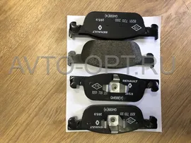 Колодки тормозные передние 4 шт LADA XRAY RENAULT