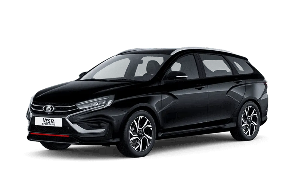 LADA Vesta SW Sportline Sportline Black / цвет Пантера / круиз-контроль, Черный, 2024 г.-0