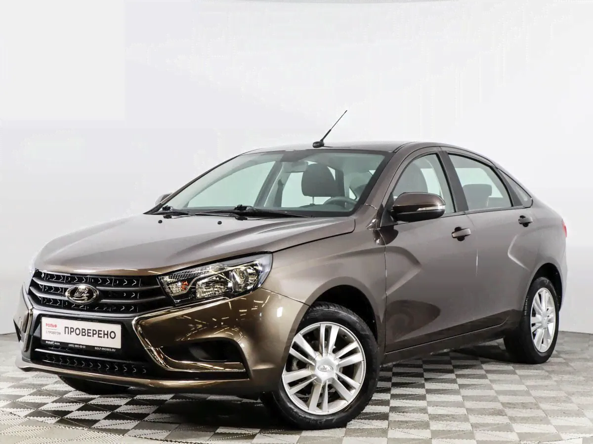 LADA Vesta, Седан коричневый