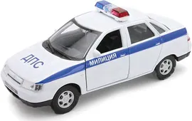 Welly модель машины 1:34-39 Lada 110 Милиция ДПС.