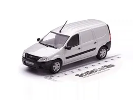 Масштабная модель LADA Largus Wagon фургон серый Ларгус (Dacia Logan) лучшая цена!