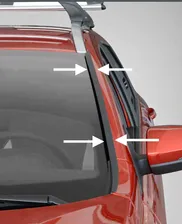 99999218007920 LADA Дефлекторы лобового стекла для Lada Vesta