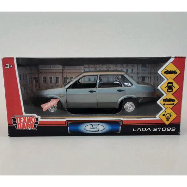 Машинка Технопарк Lada 21099 свет и звук 18,5 см