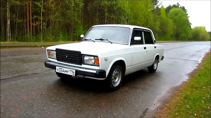 LADA ВАЗ 2107 2008 года выпуска. Подробный тур, Тест-драйв.