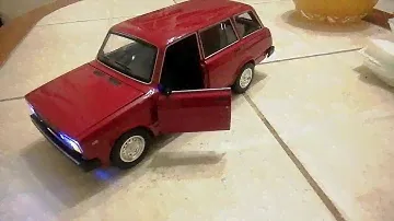 обзор машины LADA ваз 2104 масштаб 1/24 от автопанорама