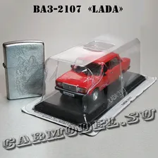 ВАЗ-2107 «LADA» (красный) Польская серия