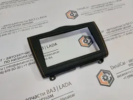 РАМКА ПЕРЕХОДНАЯ В КОЖЕ Lada Granta FL 2018+ 2 din