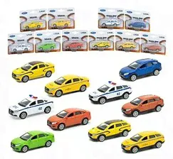 Игрушка модель машины 1:60 LADA Vesta и LADA Vesta SW cross в ассорт.
