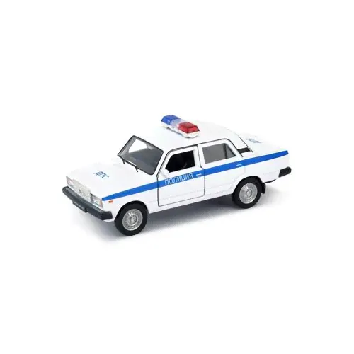 Welly 43644PB Игрушка модель машины 1:34-39 LADA 2107 ПОЛИЦИЯ
