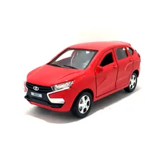 Металлическая модель LADA XRAY красная