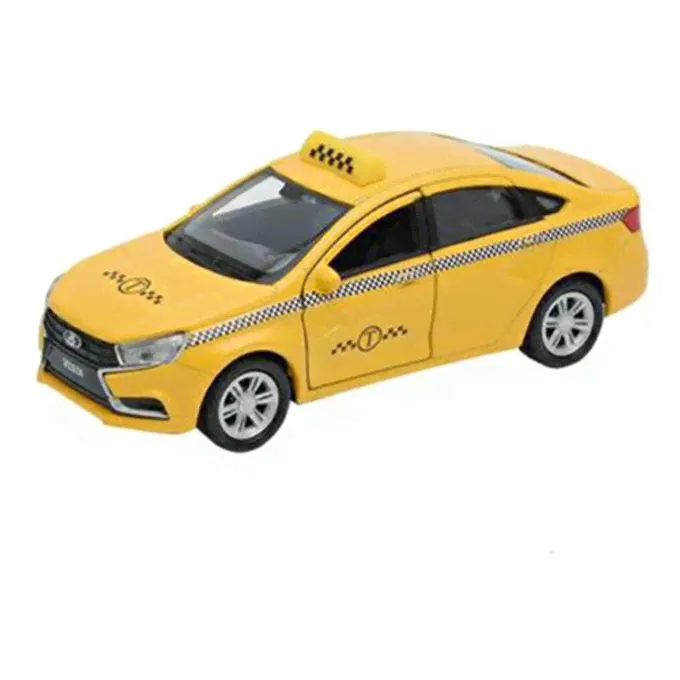 Машинка Welly Lada Vesta желтая 1:34-39-0